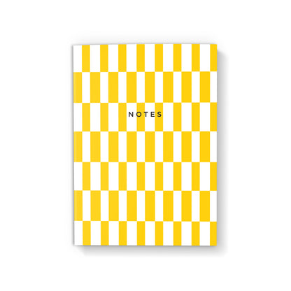 BROKEN STRIPES SOFTCOVER NOTEBOOK-Blank Pages