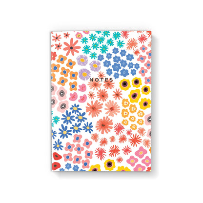 WILDFLOWERS SOFTCOVER NOTEBOOK-Blank Pages
