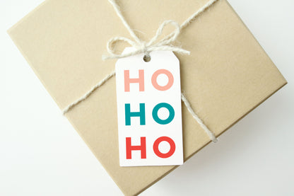 HO HO HO Gift Tags- Set of 10 Gift Tags