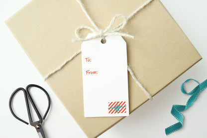 HOLIDAY GIFT BOXES Gift tags, Set of 10